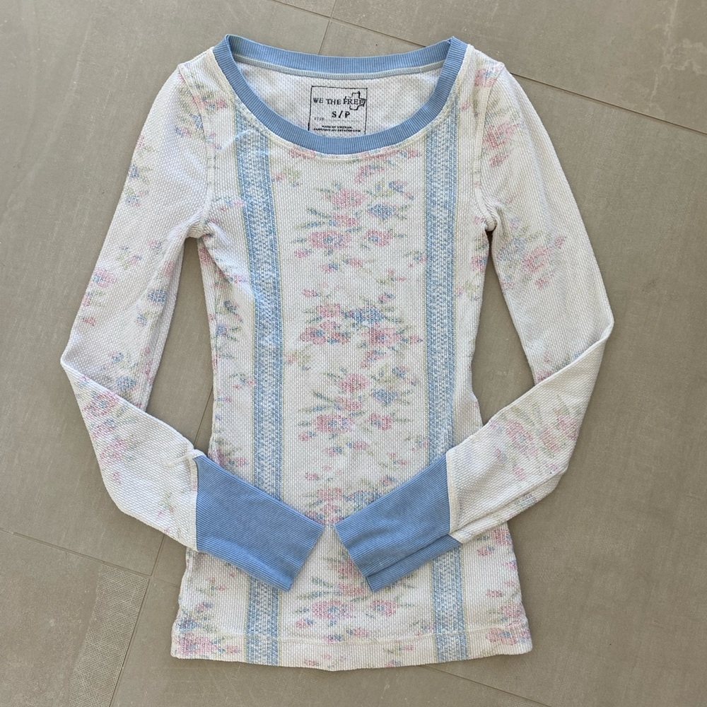 Free People Everythings Rosie Top S Pretty Little Liars Spencer Thermal Tunic